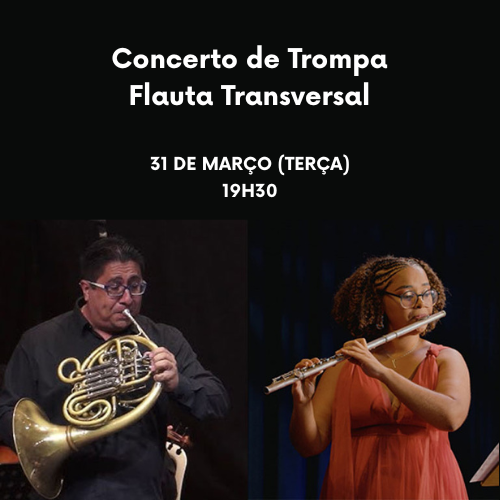 agenda concerto professores flauta e trompa